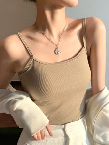 MiiOW | Áo ba lỗ không tay dây mỏng màu trơn thời trang mùa xuân hè mới về dáng ôm vừa vặn MiiOW Pure Color Base Layer Top Cat Person