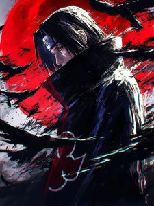 Bandai | Bộ Tranh Tô Màu Theo Số Nhân Vật Anime Uchiha Sasuke - Tranh Trang Trí Tường Hiện Đại Cho Phòng Khách Phòng Ngủ Ý Tưởng Quà Tặng Hoàn Hảo Tranh Sơn Dầu
