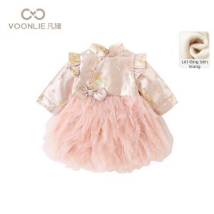 VOONLIE | Đầm Phong Cách Trung Quốc Dễ Thương & Ấm Áp cho Bé