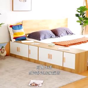 Built-in Cabinet Door Nordic Household Bedroom Bay Window Storage Cabinet