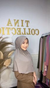 KERUDUNG MARYAM PED DIAMOND / BERGO PED TALI / HIJAB INSTANS