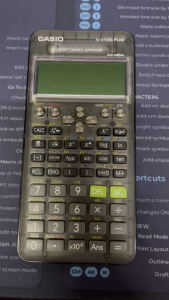 fx-570ES PLUS-C Transparent (2nd Edition) Scientific Calculator