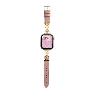 Uhada | Clover Leather Design Apple Watch Band