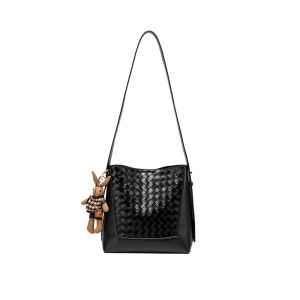 URCDN RDALVO | Stylish Versatile Woven Bucket Bag 2025 New Design Crossbody