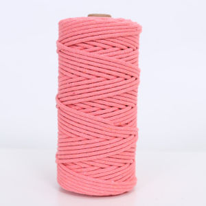 100m Macrame Cord 3mm/4mm 100% Cotton Rope for Handmade Plant Hanger DIY Wall Hanging Making Arts Crafts Cotton Cord