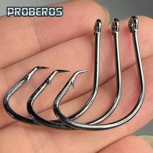 Proberos 50 Chiếc Móc Câu Bạch Tuộc Bằng Thép Carbon Cao Cấp Móc Câu Cá Sắc Bén Với Lực Kéo Mạnh Mẽ Để Câu Cá Trên Thuyền Trên Biển