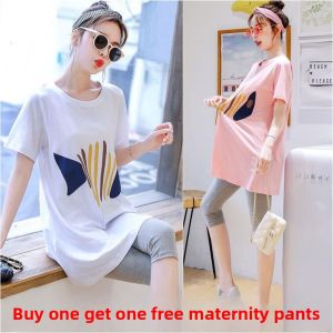 MAITINGLAN | Maternity Summer Outfit Set