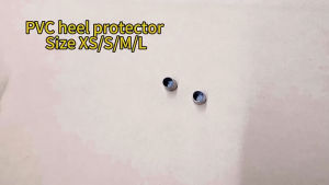 3Pair Anti-Slip PVC Stiletto Covers S/M/XS High Heel Protectors Noise Reducing Stopper Shoes Caps