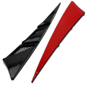 Car Hood Stickers Car Exterior Decoration Black Side Air Intake Flow Vent Cover Decorative 1 Pair Auto Decoration Universal