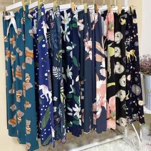 Women’s flower design square pants  S-XXL