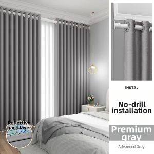 WEILAISHI | UV & Heat Block Full Blackout Thicker Curtains
