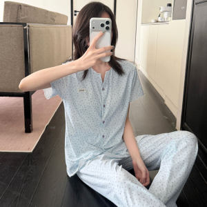 MiiOW | Pure Cotton Womens Padded Light Home Wear Set