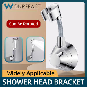 Bathroom Hand Spray Bracket Strong Self Adhesive No Need To Punch 360° Adjustable Shower Head Holder Only