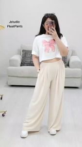 Celana Panjang Wanita Murah (Imp01 Pleat Pants 3 Warna)