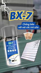 Bình Xịt Chống Thấm Chống Dột OTech BX7 Dành Cho Trần Nhà Mái Nhà - Chất Lượng Cao Chịu Nhiệt Bảo Hành 1 Năm