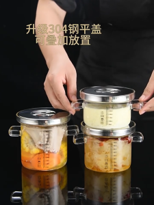 Hũ thủy tinh chịu nhiệt cao cấp nắp inox 304 – nấu ăn chưng yến hâm nóng bảo quản tiện lợi