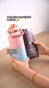 THERMOcafé 1.2L Vacuum Insulated Straw Bottle with Handle [TCSB-1200HR]