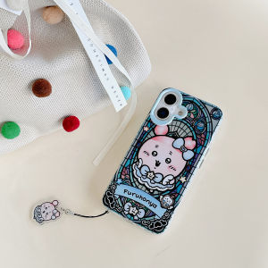 Chiikawa iPhone 17 pro Max Phone Case Cute Cartoon Shell Protection for Apple 15 plus Xiaomi with Korean Style Bookstore Design