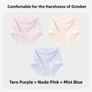 JIAZINI | Pregnant Women Modal Cotton Underwear High Waist Antibacterial Full Cotton Crotch Special Use Early To Late Pregnancy Briefs