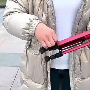 Tripod Camera Photography 3366 1.4M Colour Tripod Handphone + Holder U Stabilizer Serbaguna