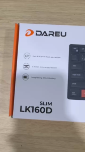 Bàn Phím Không Dây DAREU LK160D (Dual Mode Scissor Switch) - Hàng Chính Hãng