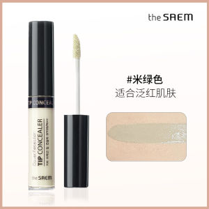 the Saem Long-lasting Cover Concealer Liquid for Face Spot And Pimple Covering Brightening Highlighting Womens Makeup Tool