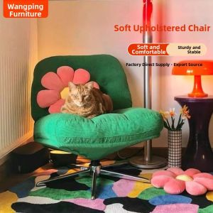MLZH | Rotating Leisure Chair Living Room Compact Design Lazy Style