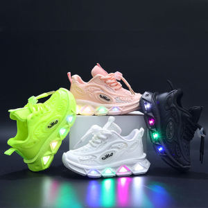 Spring Autumn Childrens Shoes Soft Bottom Sports Mesh Shoes for Boys And Girls Baby Walking Shoes Breathable Comfortable Rubber Sole
