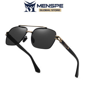 MENSPE Men Sunglasses Classic Sunglasses Night Vision Sunglasses Auto Color Change Sunglasses Double Beam Frame UV400 Polarized Sunglasses Eyewear Elastic Leg Anti Glare Glasses