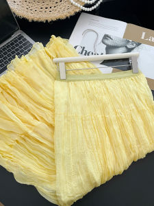 PAIBOLI | High Waist Slimming Midi A-Line Skirt