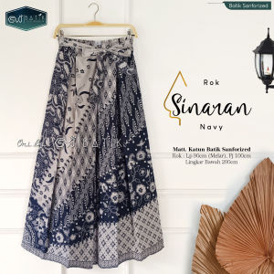 ROK BATIK WANITA TERBARU KATUN TERKINI MAHESWARI HITAM NAVY CREAM UNGU MERAH BY EMMA OLSHOP