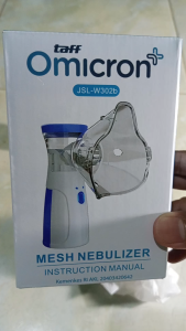 Nebulizer Handheld TaffOmicron JSL-W303 - Atomizer Pernapasan Rechargeable Warna Hijau