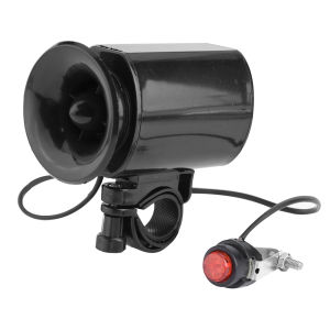 Bike Handlebar Ring High Quality 6 Sounds Super Loud Electronic Horn Ring Alarm Electric Horn