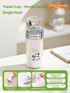 YOULUNMEI | 3-in-1 Travel Toothbrush Cup Kit
