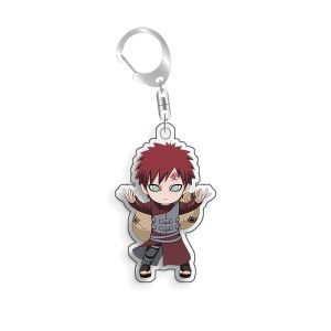 Bandai | For Naruto Kurama Gaara Orochimaru Tsunade Hyuuga Hinata Akimichi Choji Acrylic Selfmade Cartoon Anime Keychain Pendant Toy Gift