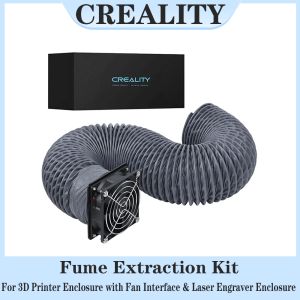 Creality | Creality Fume Extraction Kit For 3d Printer & Laser Engraver Enclosure Efficient Ventilation System With Fan Interface