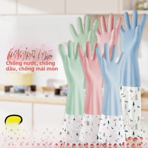 SVORIAHI | Durable Thick Waterproof Long Cleaning Gloves