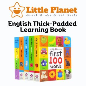 [English Learning Book] First Children Book Board Book Learn ABC Pre School | Buku Inggeris Kanak Kanak | 儿童英语书