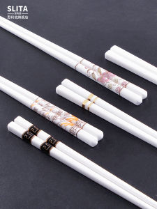 Bộ Đôi Thìa Gố Sứ Cao Cấp Chống Thấm Nước Chống Mốc Thân Thiện Với Môi Trường Đầu Nhọn Dùng Trong Gia Đình Kiểu Trung Quốc 24cm