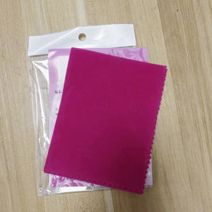 20*30cm Jewelry Polishing Cloth Silver Color Cleaning Cloths with Individually Package Soft Clean for Jewelry Tool