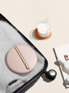 Portable Folding LED Makeup Mirror with Light MUIDled Desktop Style Compact College Student Dormitory Personal Mini Mirror