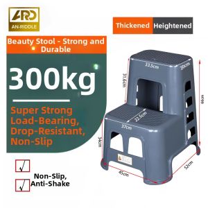 AN-RIDDLE | Foldable Plastic Step Stool