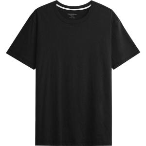 THREEGUN | Cotton Soft Round Neck Loose Breathable Mens T-Shirt