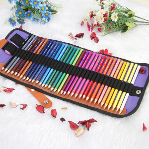 A Set of Oil-based Water-soluble 72-color Colored Pencils for Sketching and Drawing Stationery