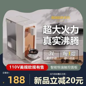 110V Large Power Instant Heating Desktop Drinking Water Machine Small Size Rapid Electric Hot Water Maker Kitchen Appliance