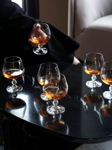 Bohemia Crystal Glass Whiskey Cup Czech Made Transparent Design Single Layer Cup for White Wine And Cognac Portable Size 201mL-300mL