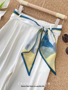 CAIENGE | Decorative Narrow Ribbon Belt