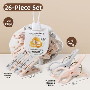 CHAHUA | Windproof Traceless Clothespin