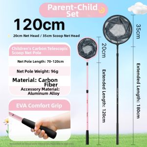 RONGYU | Kids Fishing Net Retractable