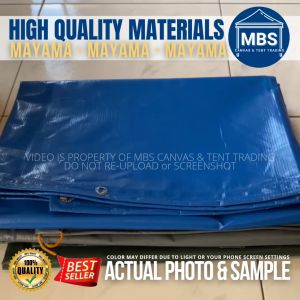 LONA TRAPAL TOLDA | 2-TONE | 4x12 | 5x12 | MAYAMA (Rain & Shine Protection)